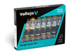 ALLIED FORCES WWII 16 COLOR SET 70109 VALLEJO