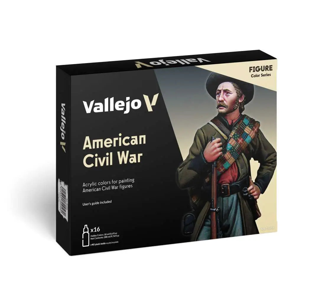AMERICAN CIVIL WAR 16 COLOR SET 70256 VALLEJO
