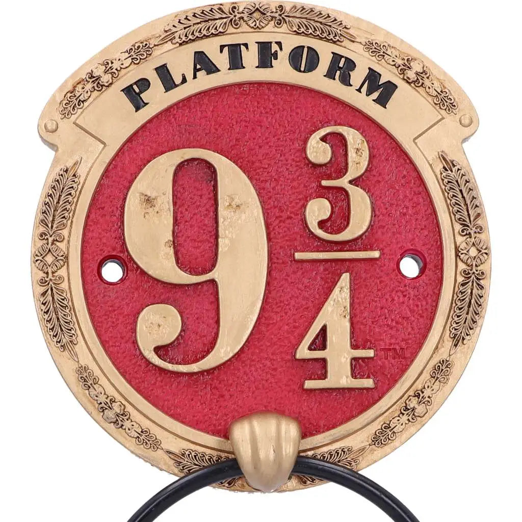 HARRY POTTER PLATFORM 9 3/4 DOOR KNOCKER NEMESIS NOW