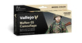 WAFFEN SS CAMOUFLAGE 8 COLOR SET 70180 VALLEJO