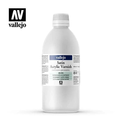 AUXILIARY SATIN VARNISH 500ML 28519 VALLEJO
