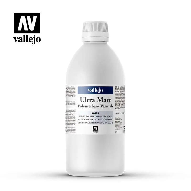 POLYURETHAN ULTRA MATT VARNISH 500 28653 VALLEJO