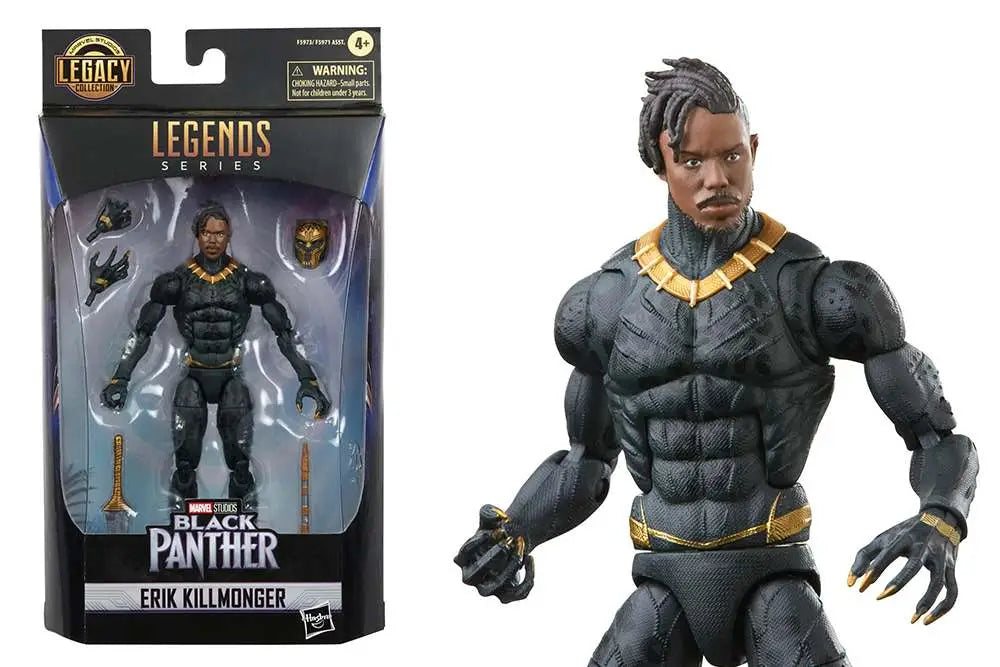 MARVEL LEGENDS BLP ERIK KILLMONGER AF HASBRO