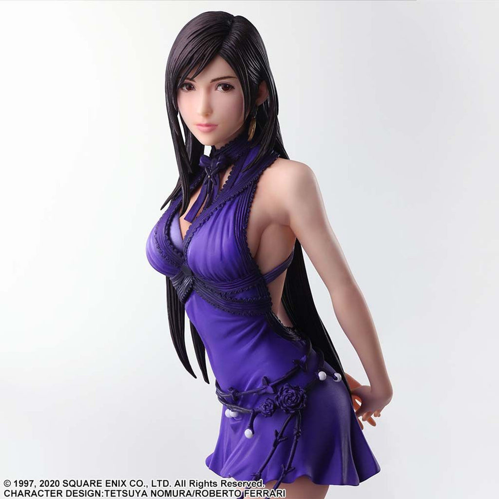 FINAL FANTASY VII REMAKE STATIC ARTS TIFA LOCKHART DRESS VER.