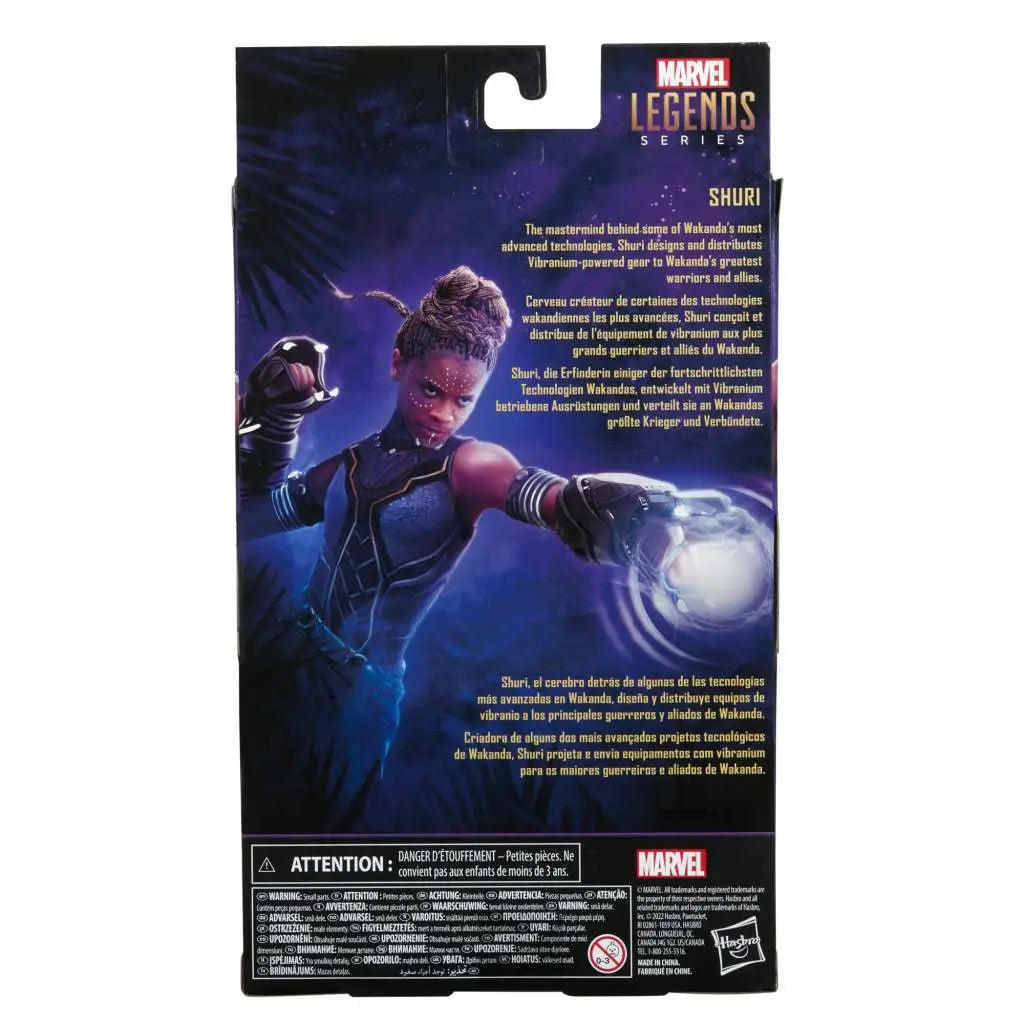MARVEL LEGENDS BLP SHURI AF HASBRO