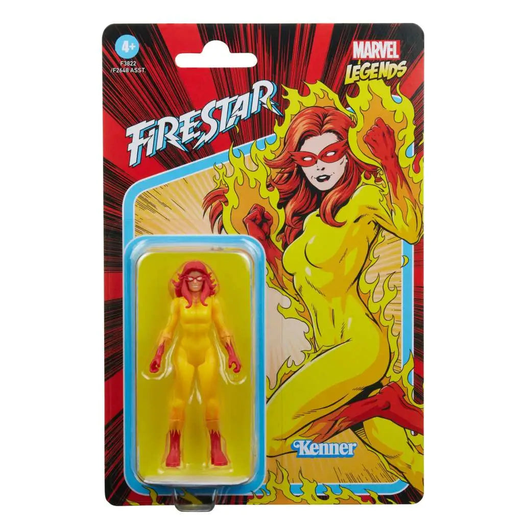 MARVEL LEGENDS RETRO FIRESTAR AF HASBRO