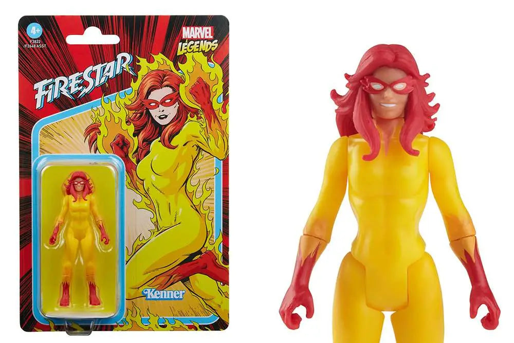 MARVEL LEGENDS RETRO FIRESTAR AF HASBRO