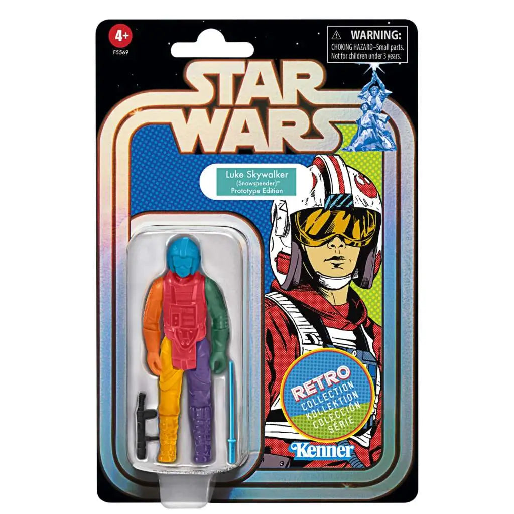 SW RETRO LUKE SKYWALKER PROTOTYPE AF HASBRO