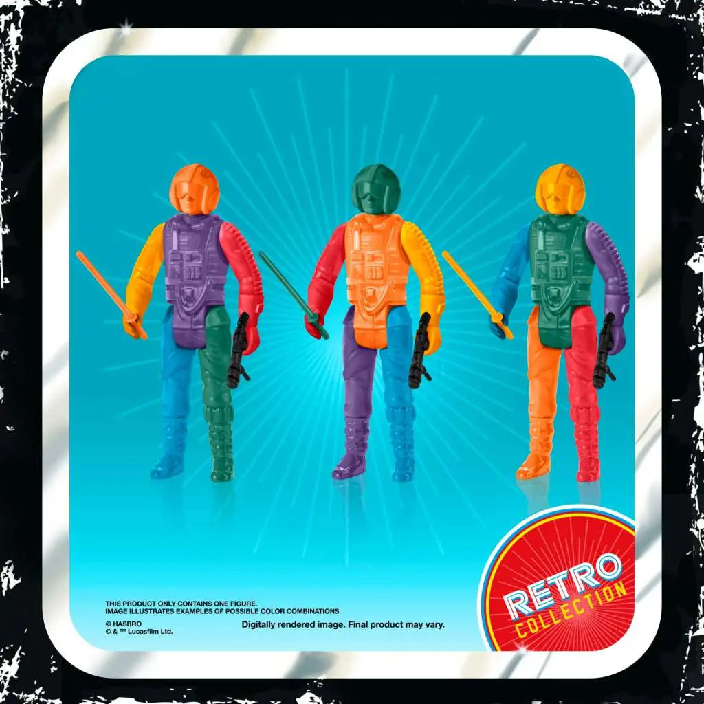SW RETRO LUKE SKYWALKER PROTOTYPE AF HASBRO