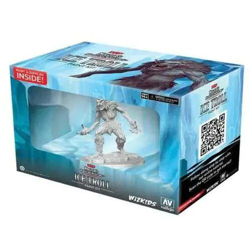 D&D NOLZUR MINIATURE PAINT KIT ICE TROLL WIZKIDS