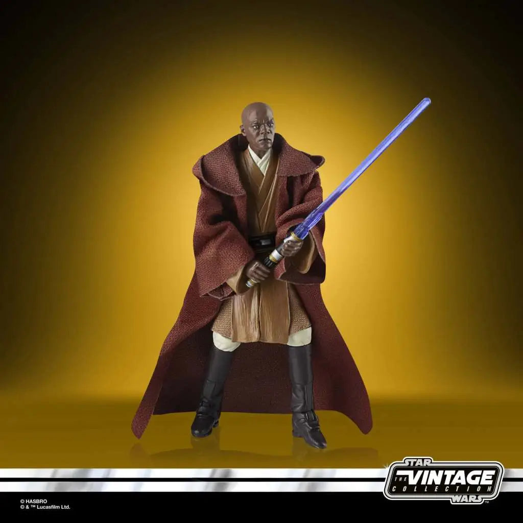 SW VINTAGE MACE VINDU AF HASBRO