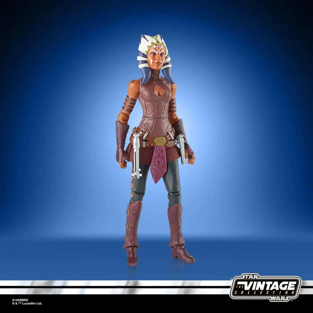 SW VINTAGE AHSOKA TCW LTD ED AF HASBRO