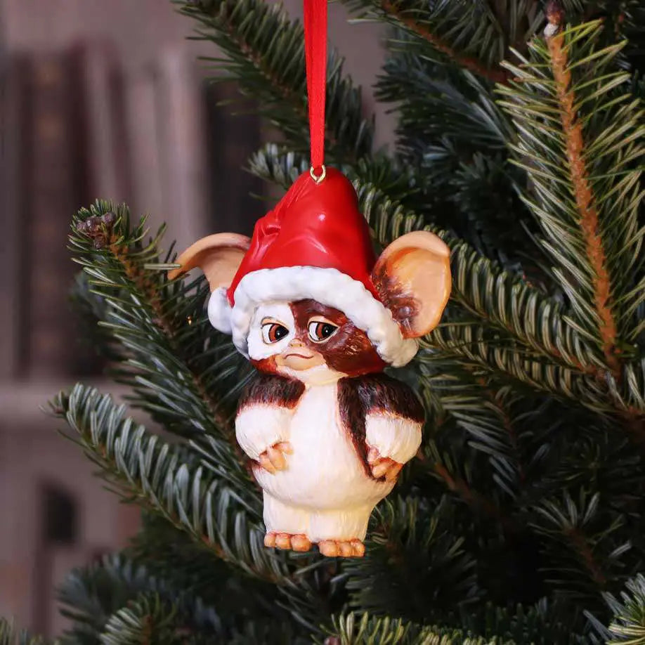 GREMLINS GIZMO SANTA ORNAMENT NEMESIS NOW