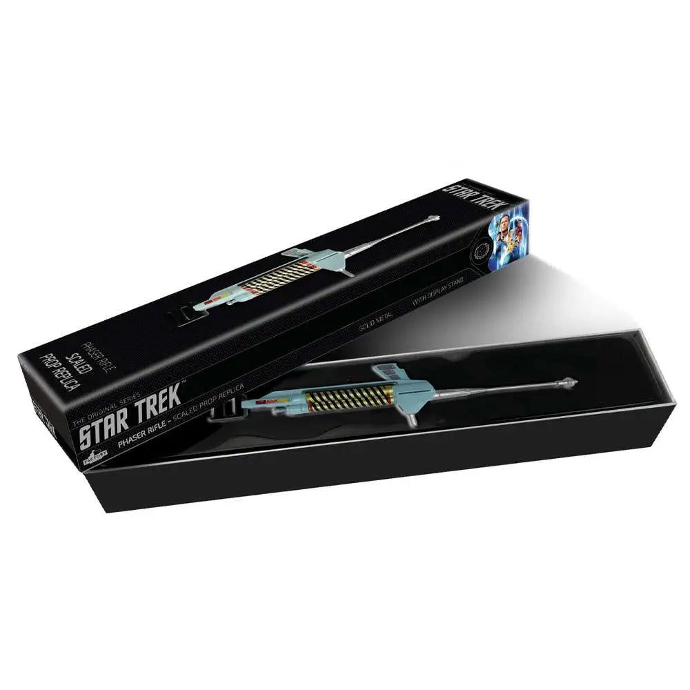 STAR TREK TOS PHASER RIFLE SCALED REP FACTORY ENT