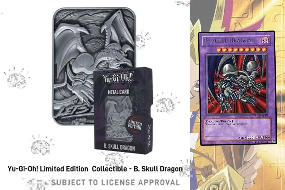 YU GI OH! LTD ED METAL B.SKULL DRAGON FANATTIK