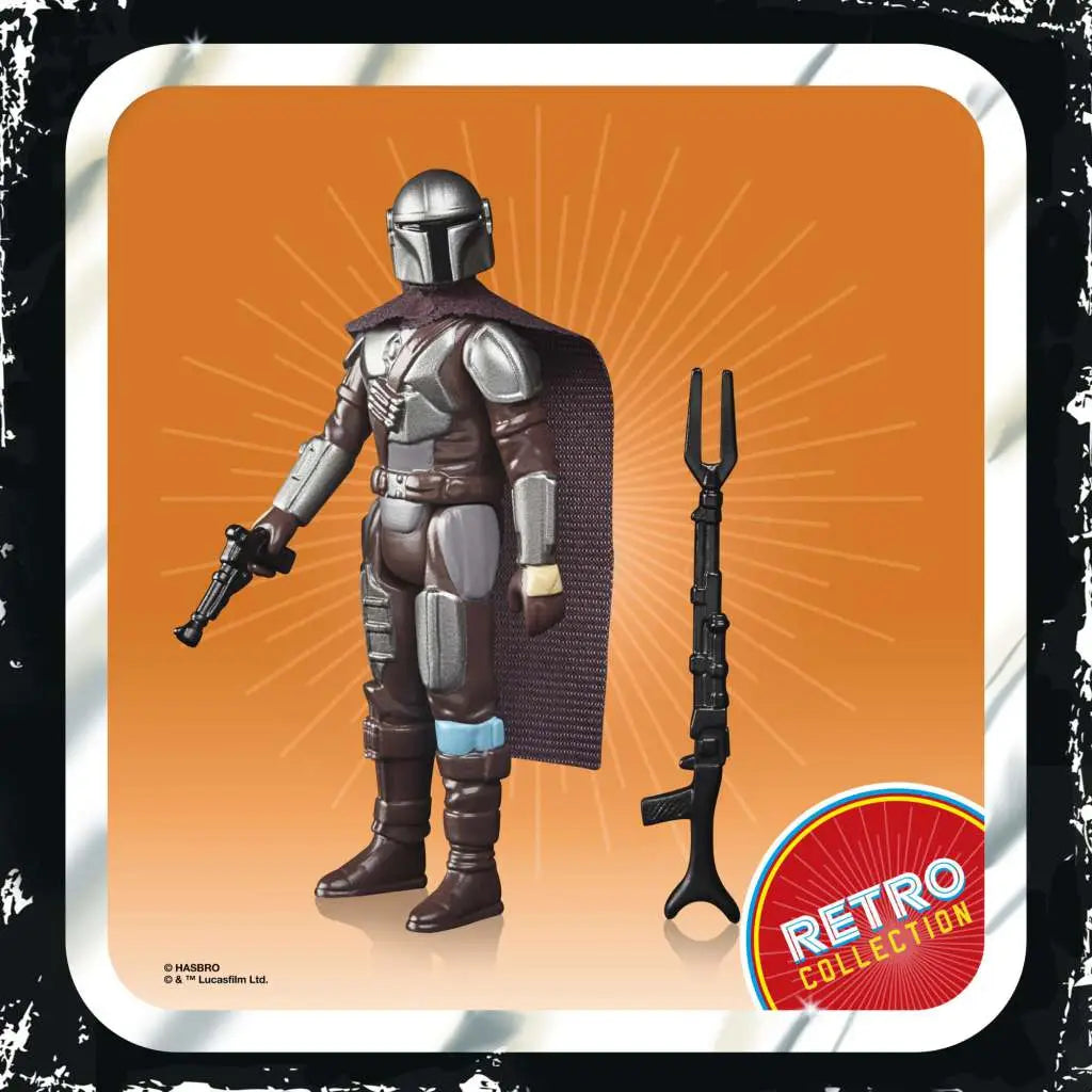 SW RETRO THE MANDALORIAN BESKAR AF HASBRO