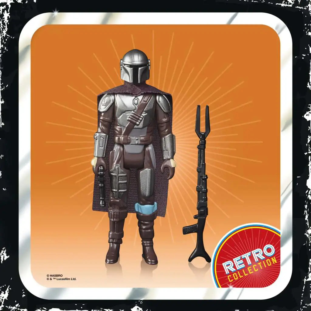 SW RETRO THE MANDALORIAN BESKAR AF HASBRO