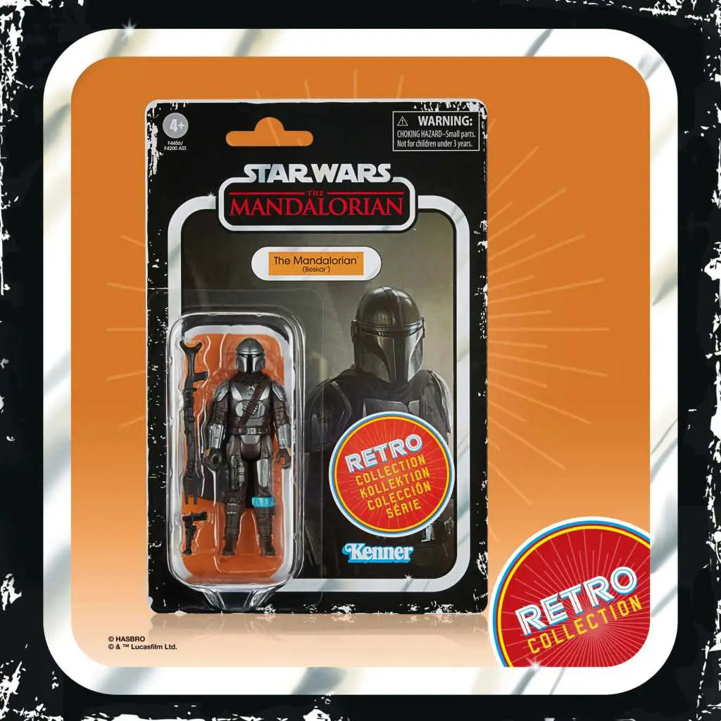 SW RETRO THE MANDALORIAN BESKAR AF HASBRO