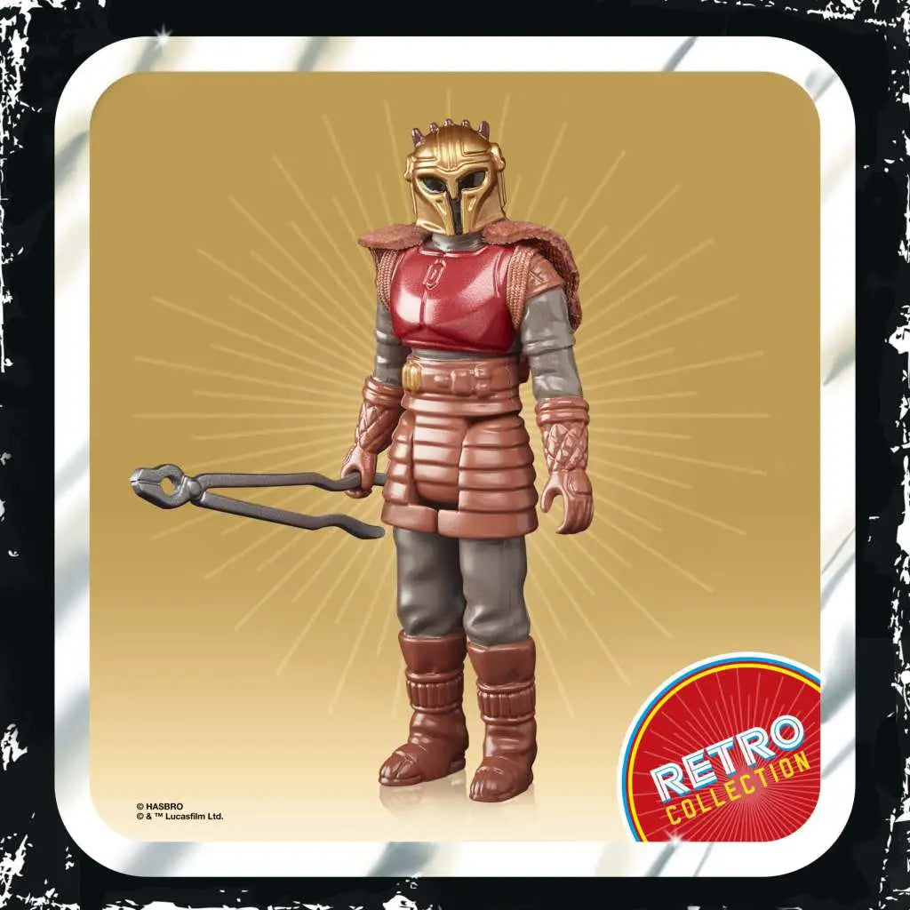 SW RETRO MANDALORIAN THE ARMORER AF HASBRO