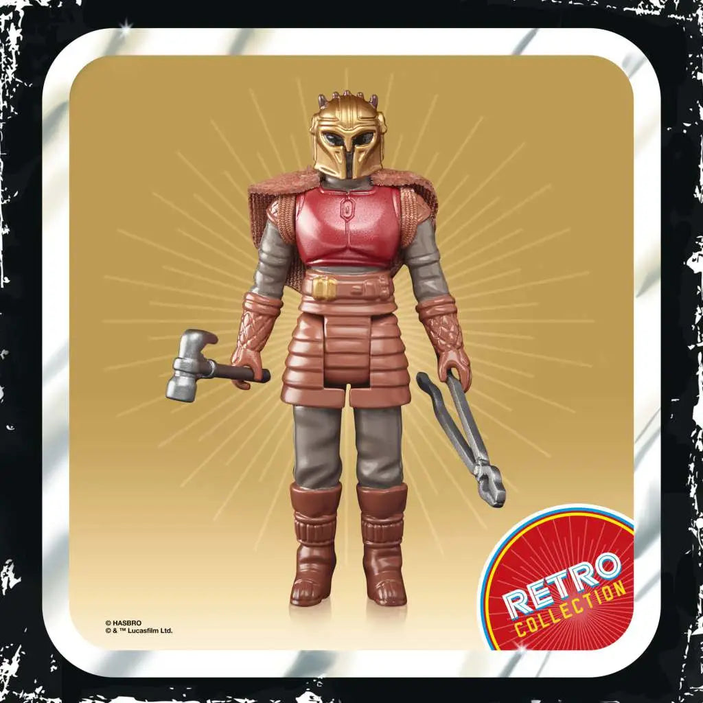 SW RETRO MANDALORIAN THE ARMORER AF HASBRO
