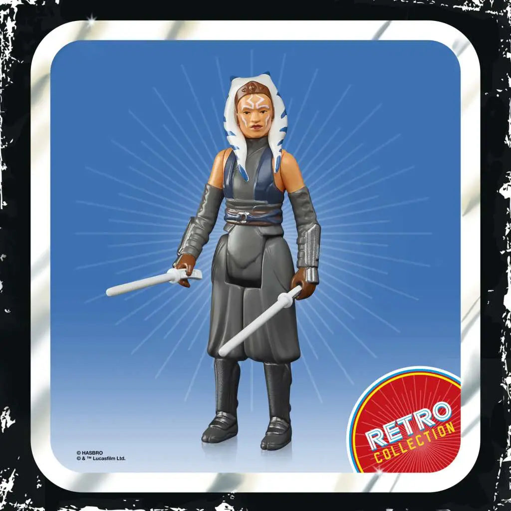 SW RETRO MANDALORIAN AHSOKA TANO AF HASBRO