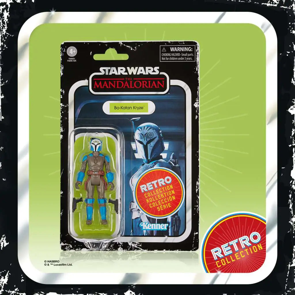 SW RETRO MANDALORIAN BO KATAN KRYZE AF HASBRO