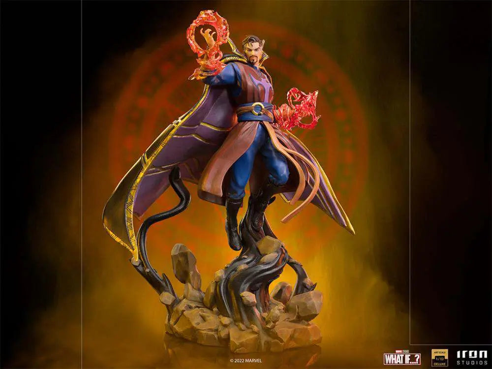 WHAT IF DOC STRANGE SUPREME 1/10 DLX ST IRON STUDIOS