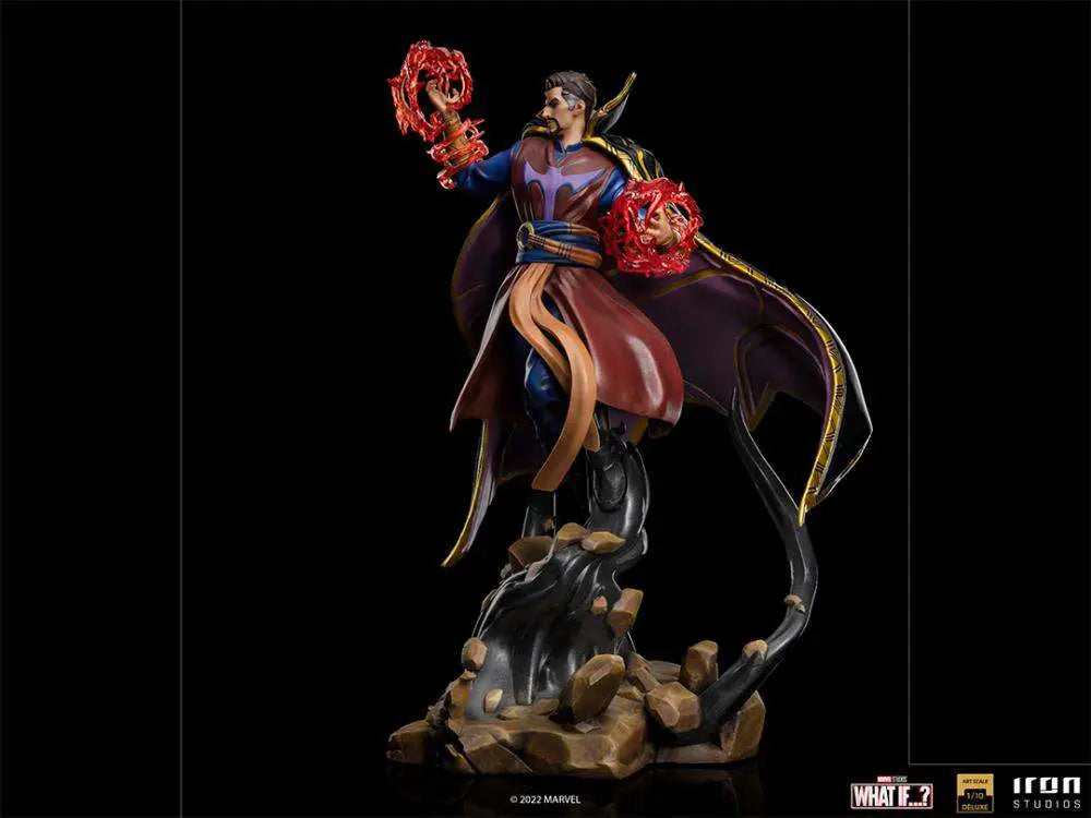 WHAT IF DOC STRANGE SUPREME 1/10 DLX ST IRON STUDIOS