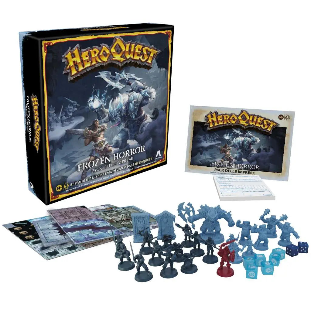 HEROQUEST FROZEN HORROR EDIZIONE ITA HASBRO