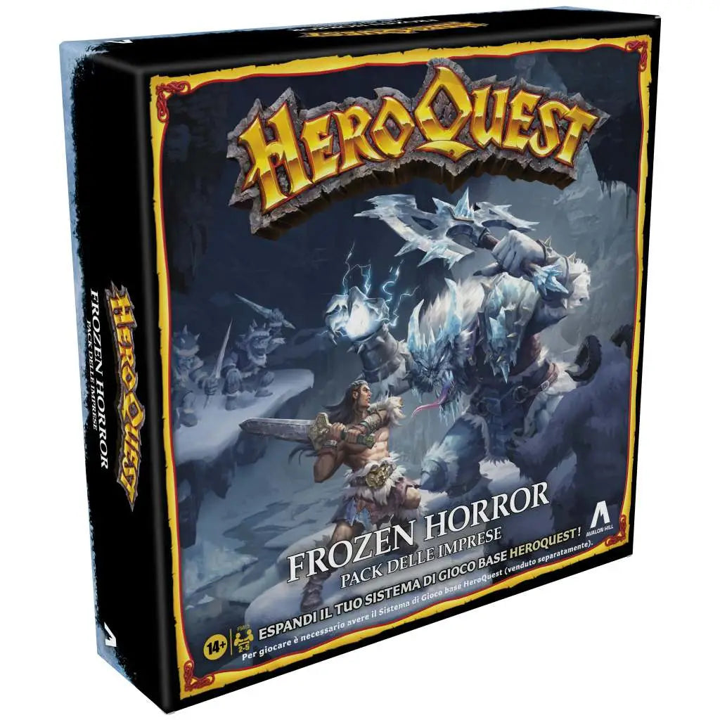 HEROQUEST FROZEN HORROR EDIZIONE ITA HASBRO