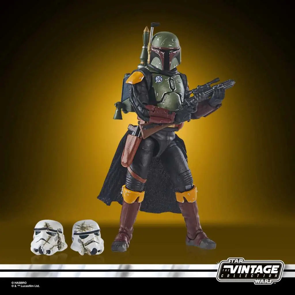 SW VINTAGE DX BOBA FETT TATOOINE AF HASBRO