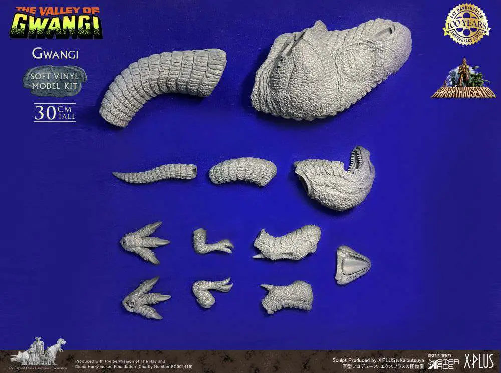 HARRYHAUSEN GWANGI MODEL KIT STAR ACE