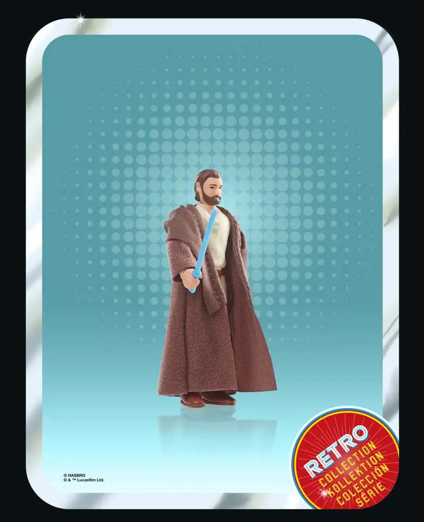 SW RETRO OBI WAN KENOBI WANDER JEDI AF HASBRO