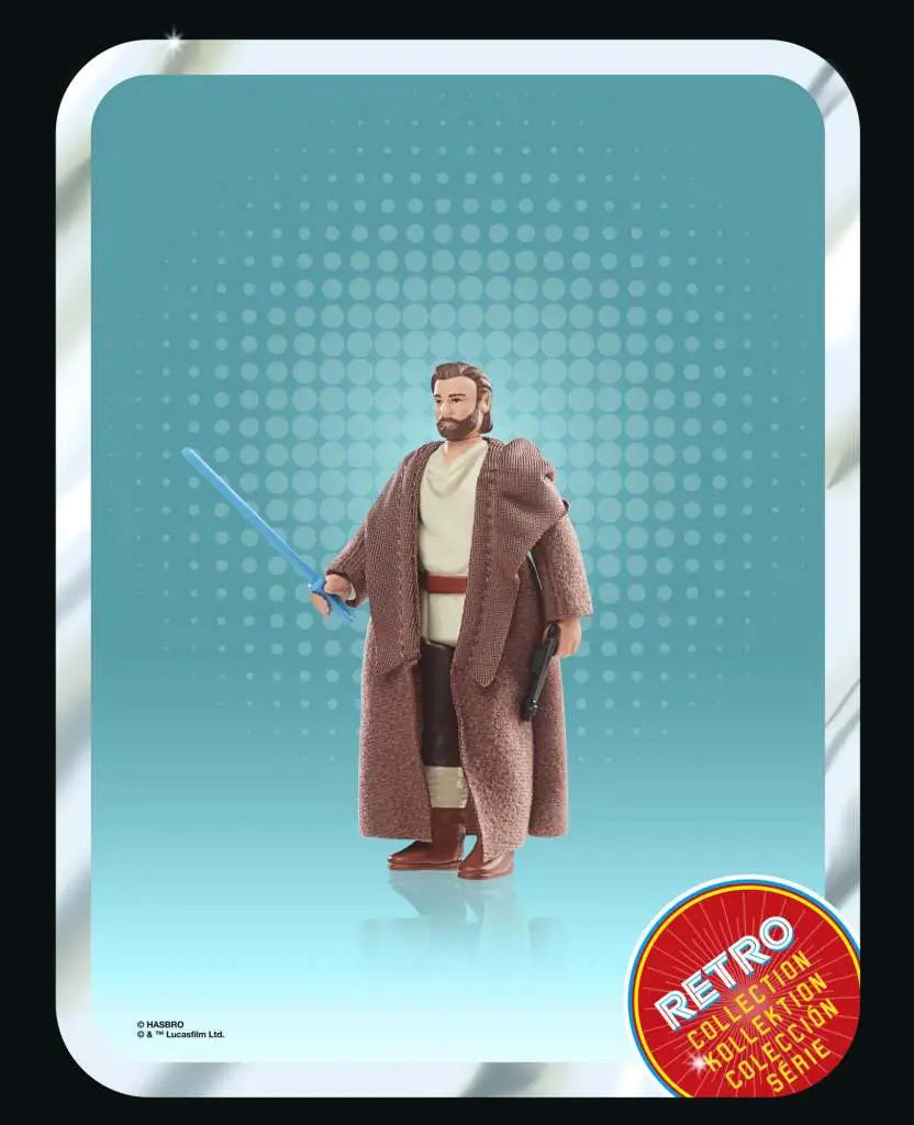 SW RETRO OBI WAN KENOBI WANDER JEDI AF HASBRO
