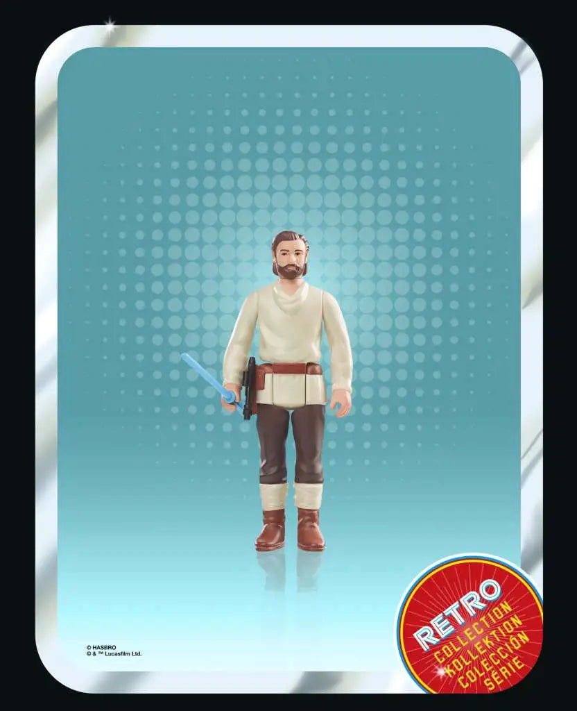 SW RETRO OBI WAN KENOBI WANDER JEDI AF HASBRO