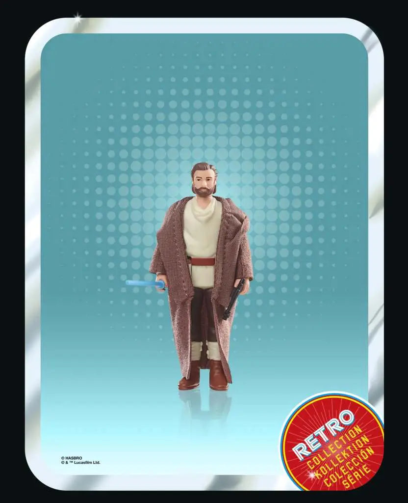 SW RETRO OBI WAN KENOBI WANDER JEDI AF HASBRO