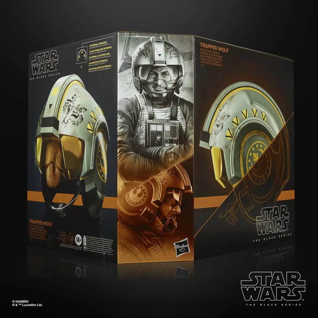 SW BL TRAPPER WOLF ELECTRONIC HELMET HASBRO