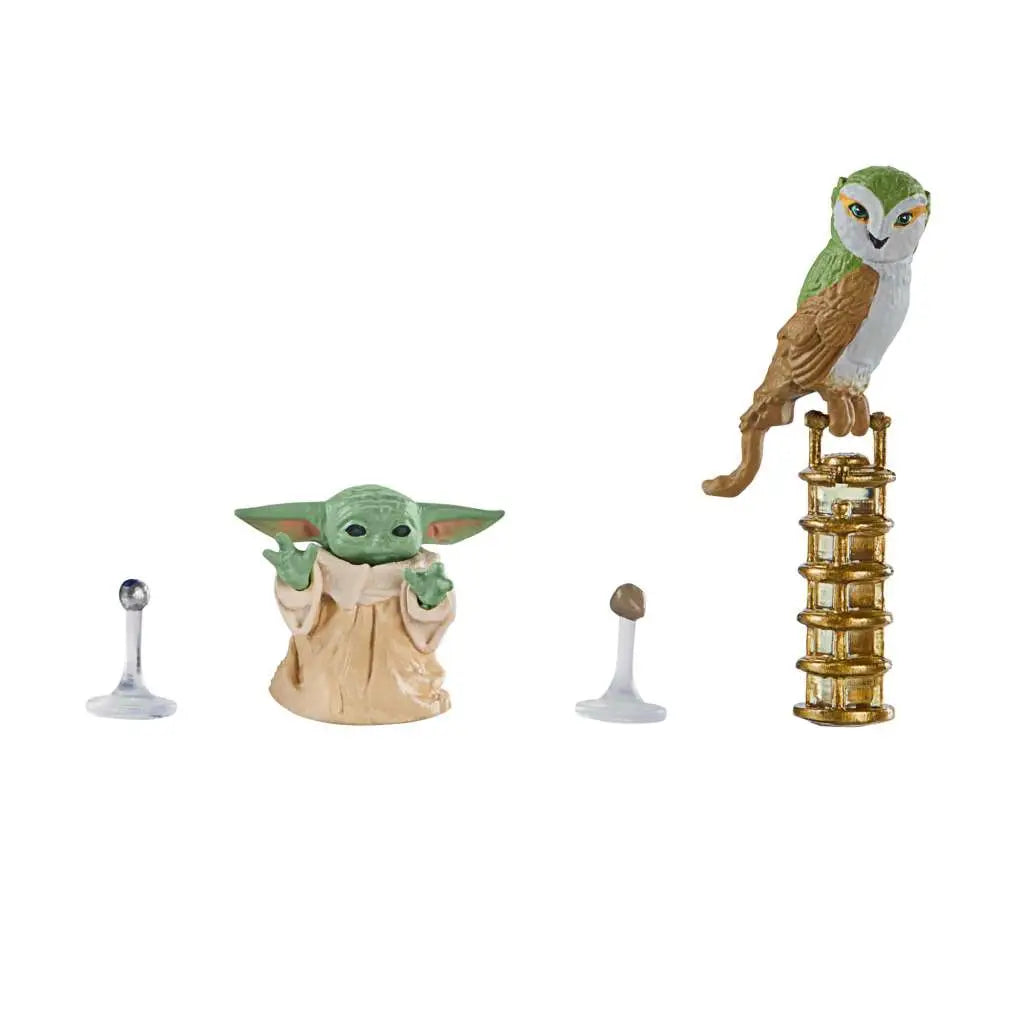 SW VINTAGE AHSOKA TANO & GROGU LTD ED AF HASBRO