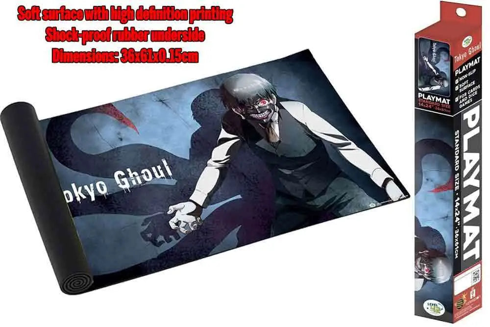 TOKYO GHOUL PLAYMAT BLUE KANEKI DON T PANIC GAMES