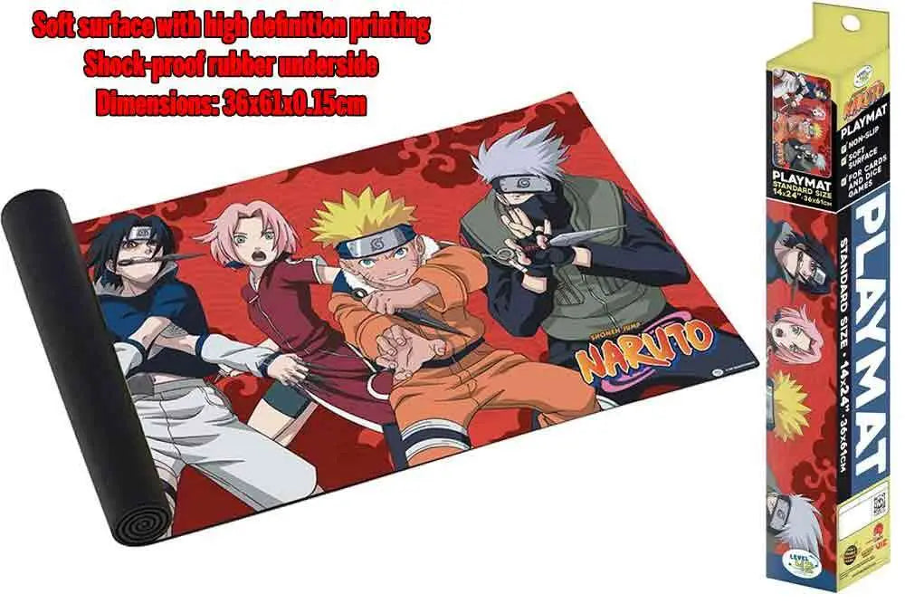 NARUTO PLAYMAT KAKASHI TEAM DON T PANIC GAMES