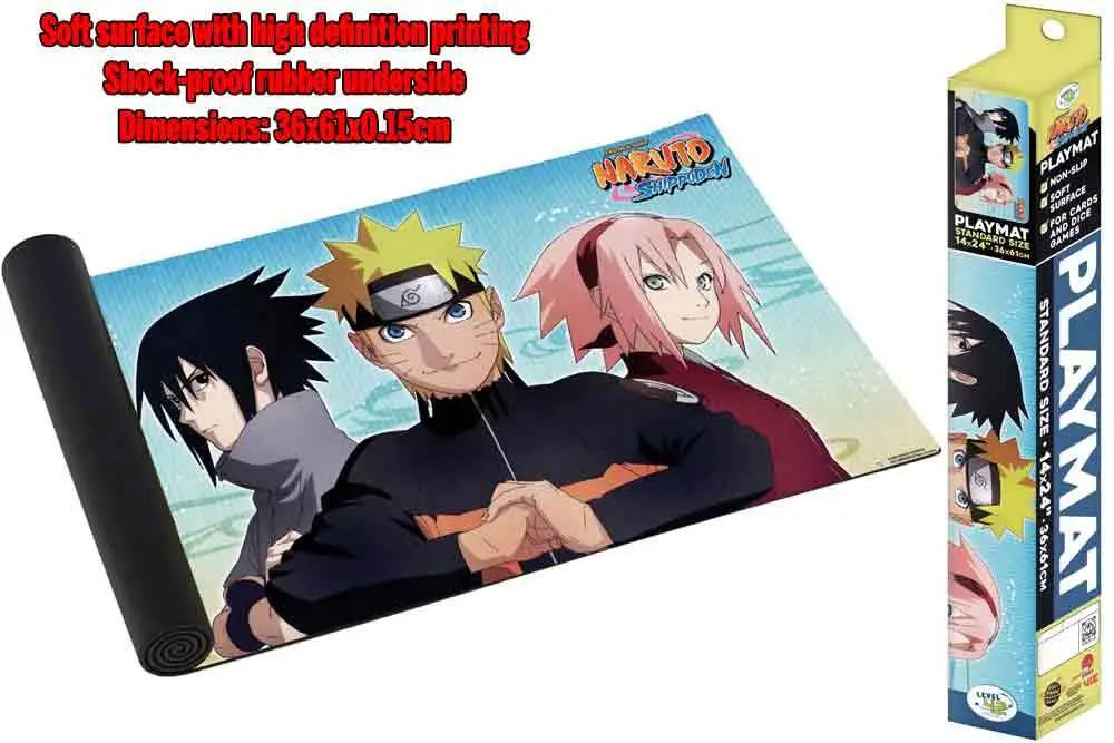 NARUTO PLAYMAT TRIO DON T PANIC GAMES