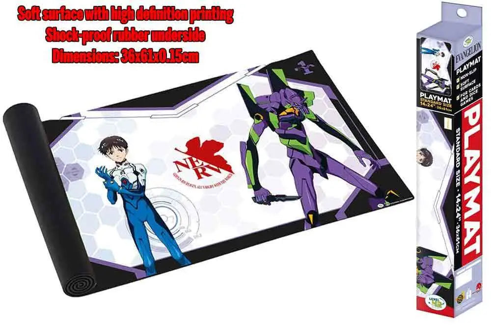 NEON GENESIS EVANGELION PLAYMAT Evangelion 01 DON T PANIC GAMES
