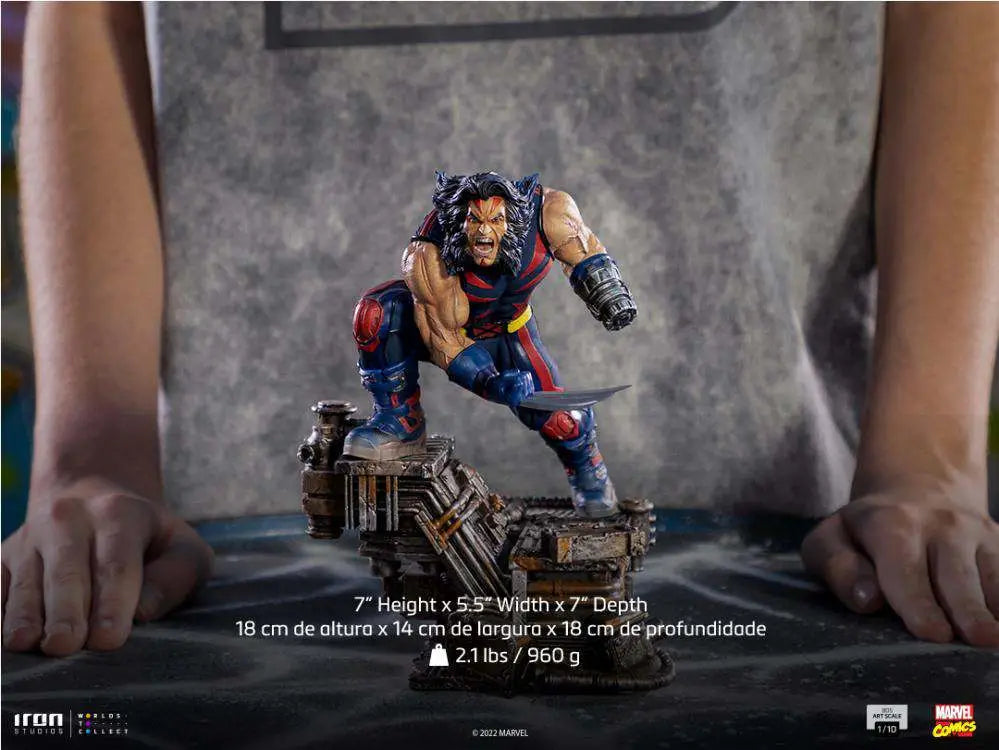 X-Men AOA WEAPON X 1/10 STATUE IRON STUDIOS
