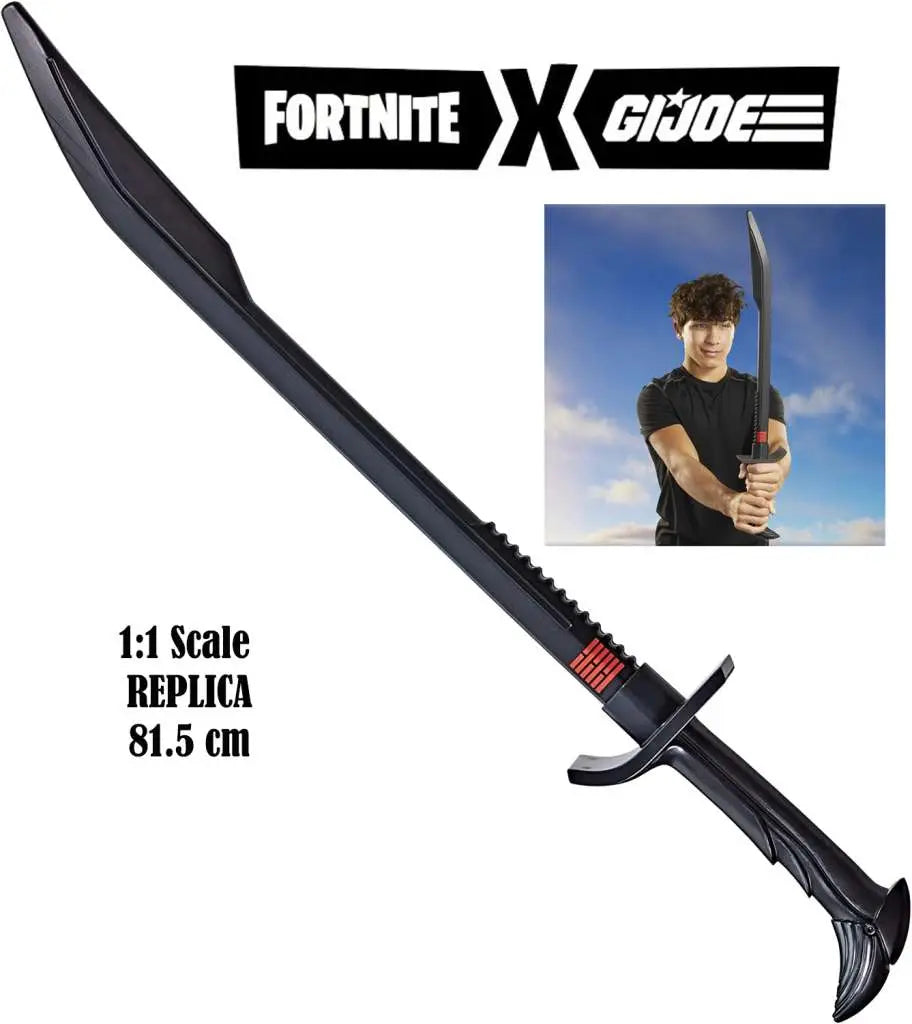 FORTNITE G.I.JOE SNAKE EYES KATANA REP. HASBRO