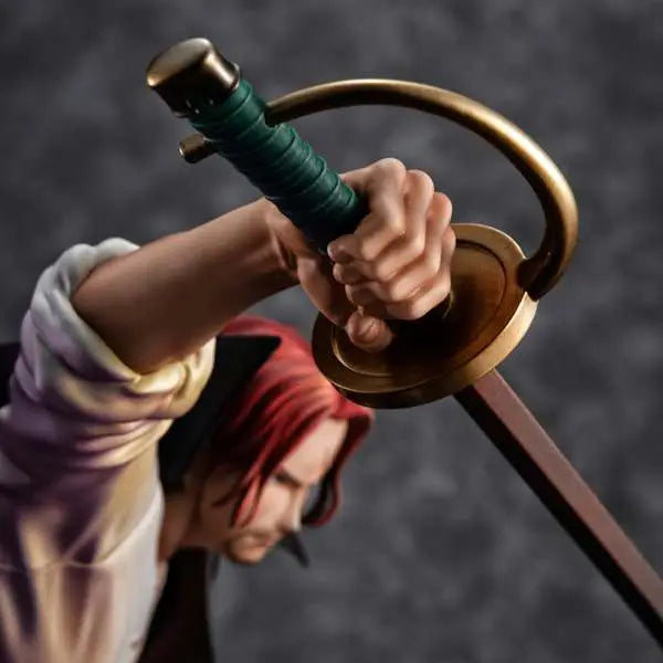 ONE PIECE POP RED HAIRED SHANKS STATUE MEGAHOUSE