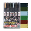 GUNDAM MARKER AMS 127 MSV SET GSI CREOS