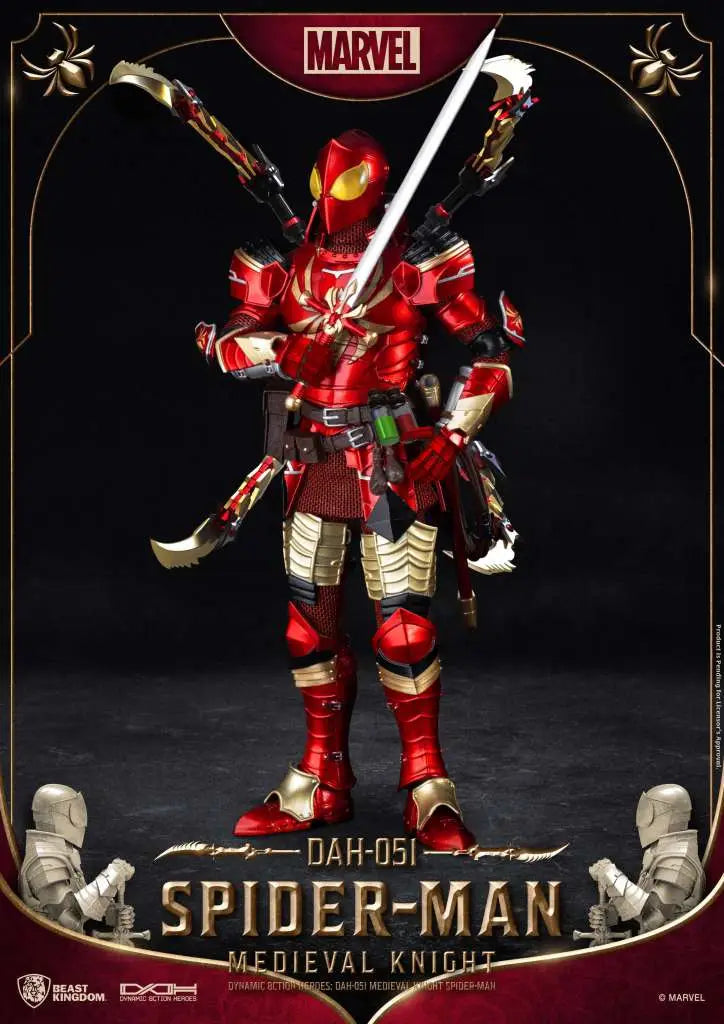 MEDIEVAL KNIGHT Spider-Man DAH BEAST KINGDOM