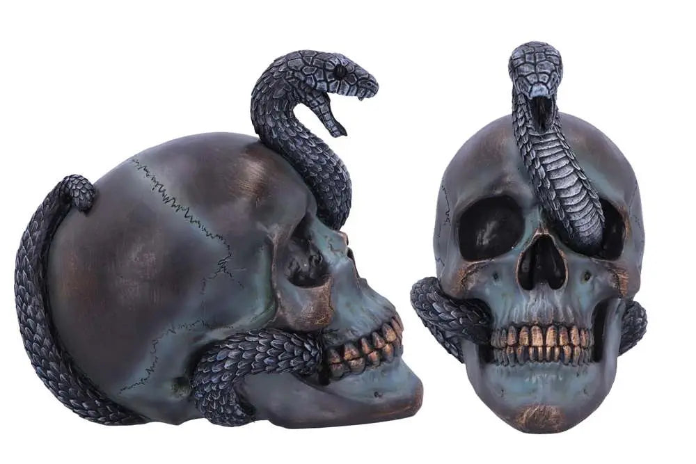 SERPENTINE FATE GOTHIC SNAKE SKULL NEMESIS NOW