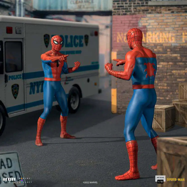 Spider-Man ANIMATED 60S 1/10 STATUE IRON STUDIOS