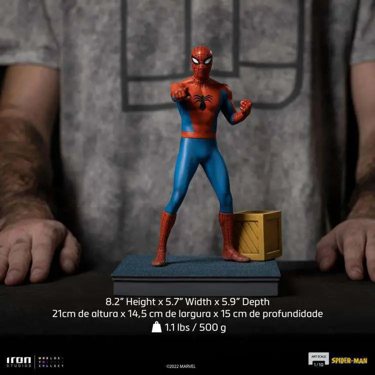 Spider-Man ANIMATED 60S 1/10 STATUE IRON STUDIOS
